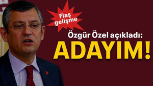 Özgür Özel açıkladı: Adayım!
